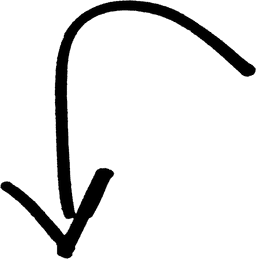 Arrow down pointing to generated title